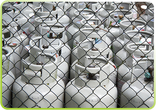 forklift cylinder exchange